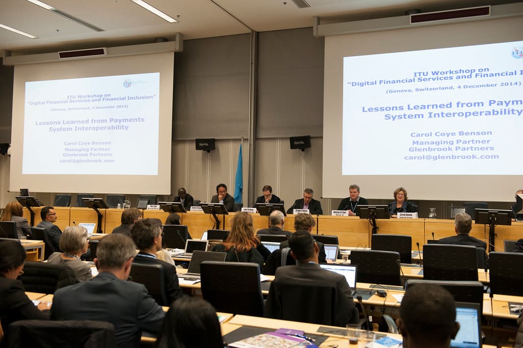 Executive leaders in a strategy workshop